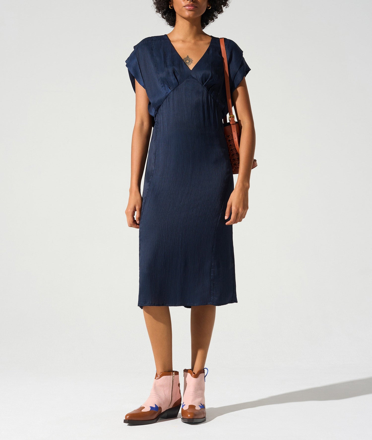 Robe manches courtes Cotélac 