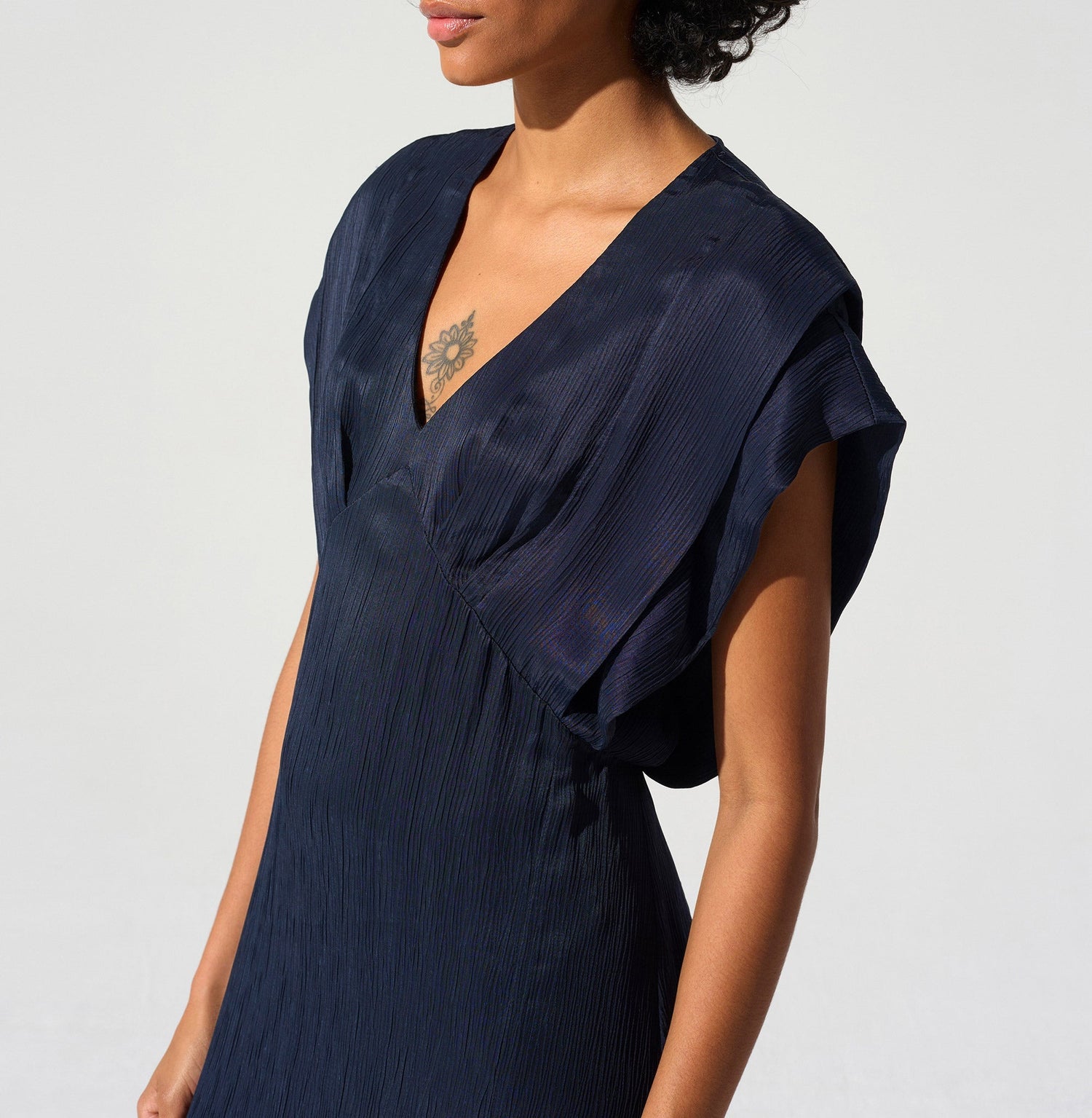 Robe manches courtes Cotélac 