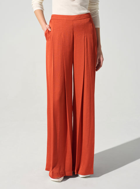 Pantalon large fluide