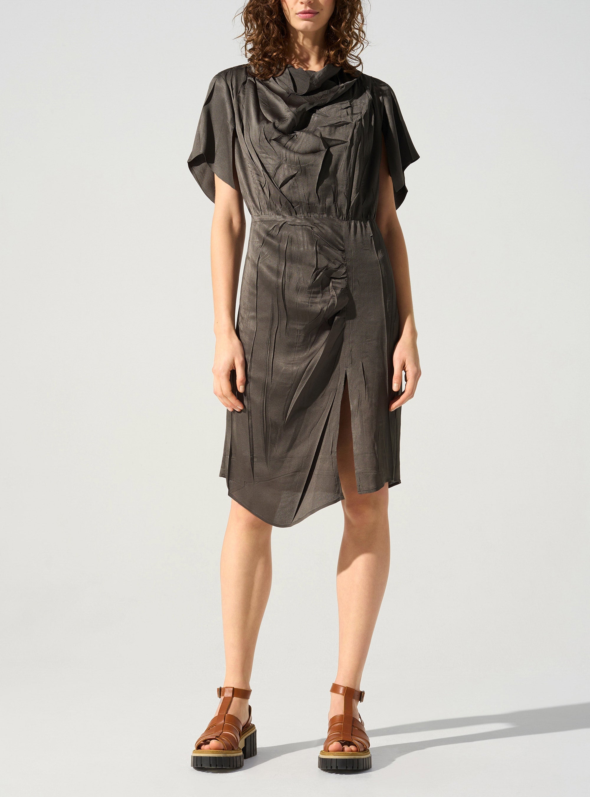 Robe manches fendues Cotélac 