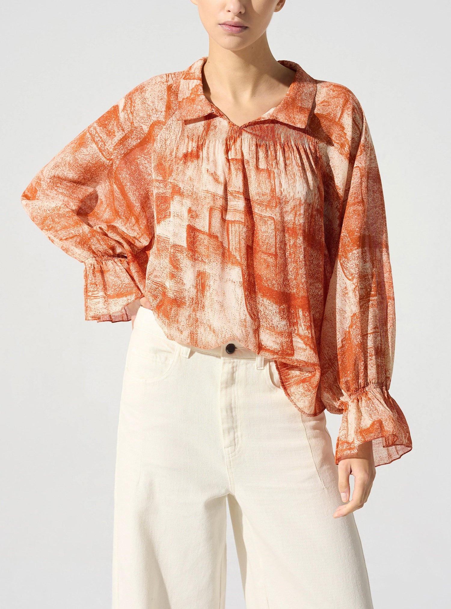 Blouse manches longues Cotélac 