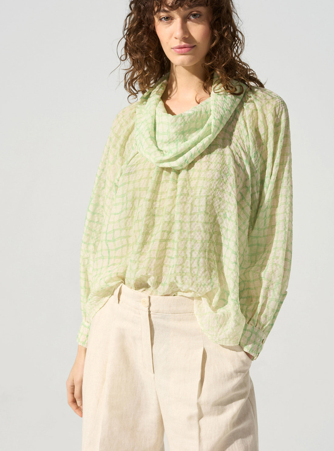 Blouse manches bouffantes Cotélac 
