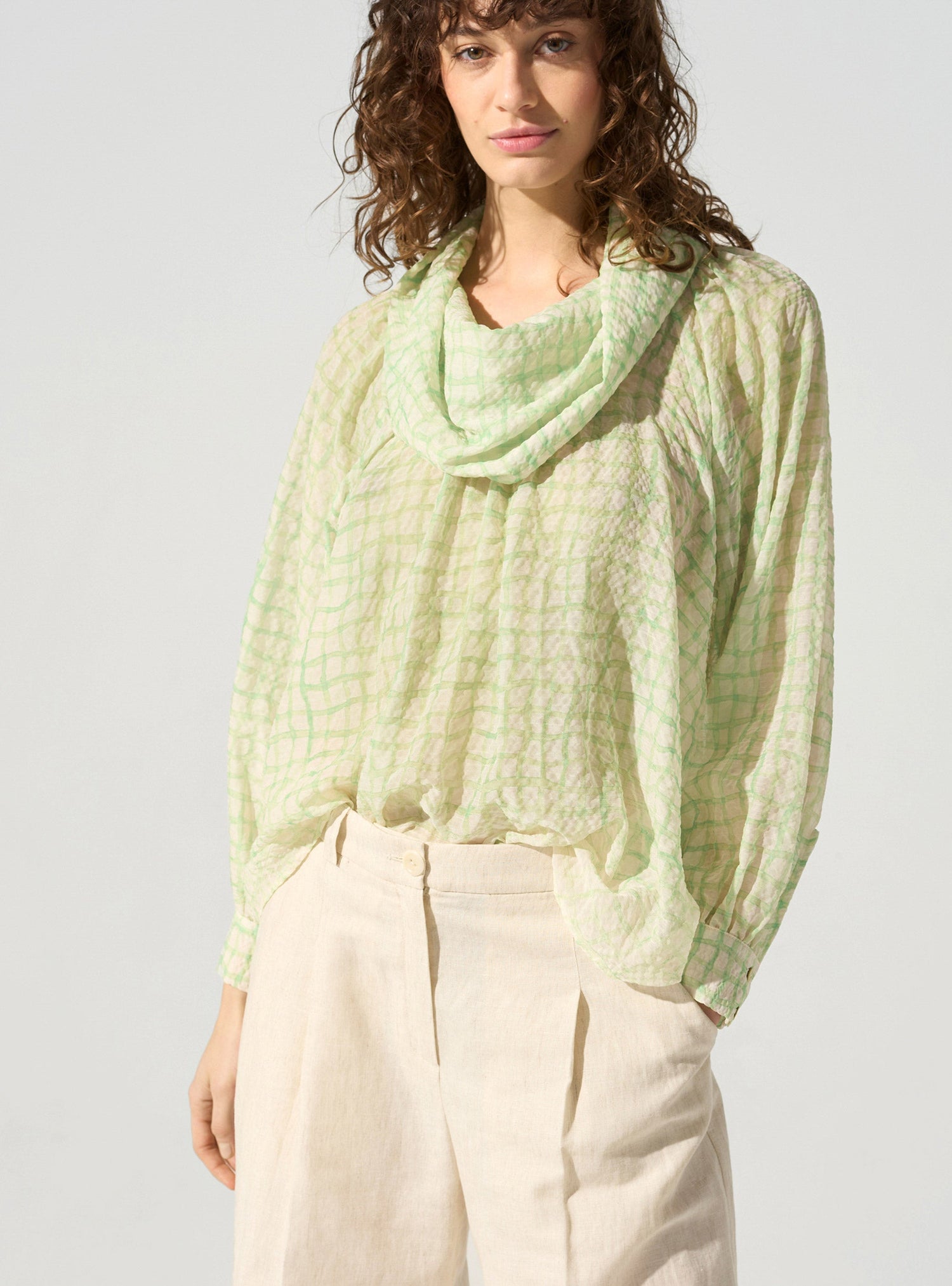 Blouse manches bouffantes Cotélac 