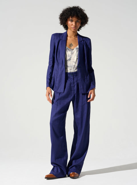 Pantalon large ceinture anglaise Cotélac 