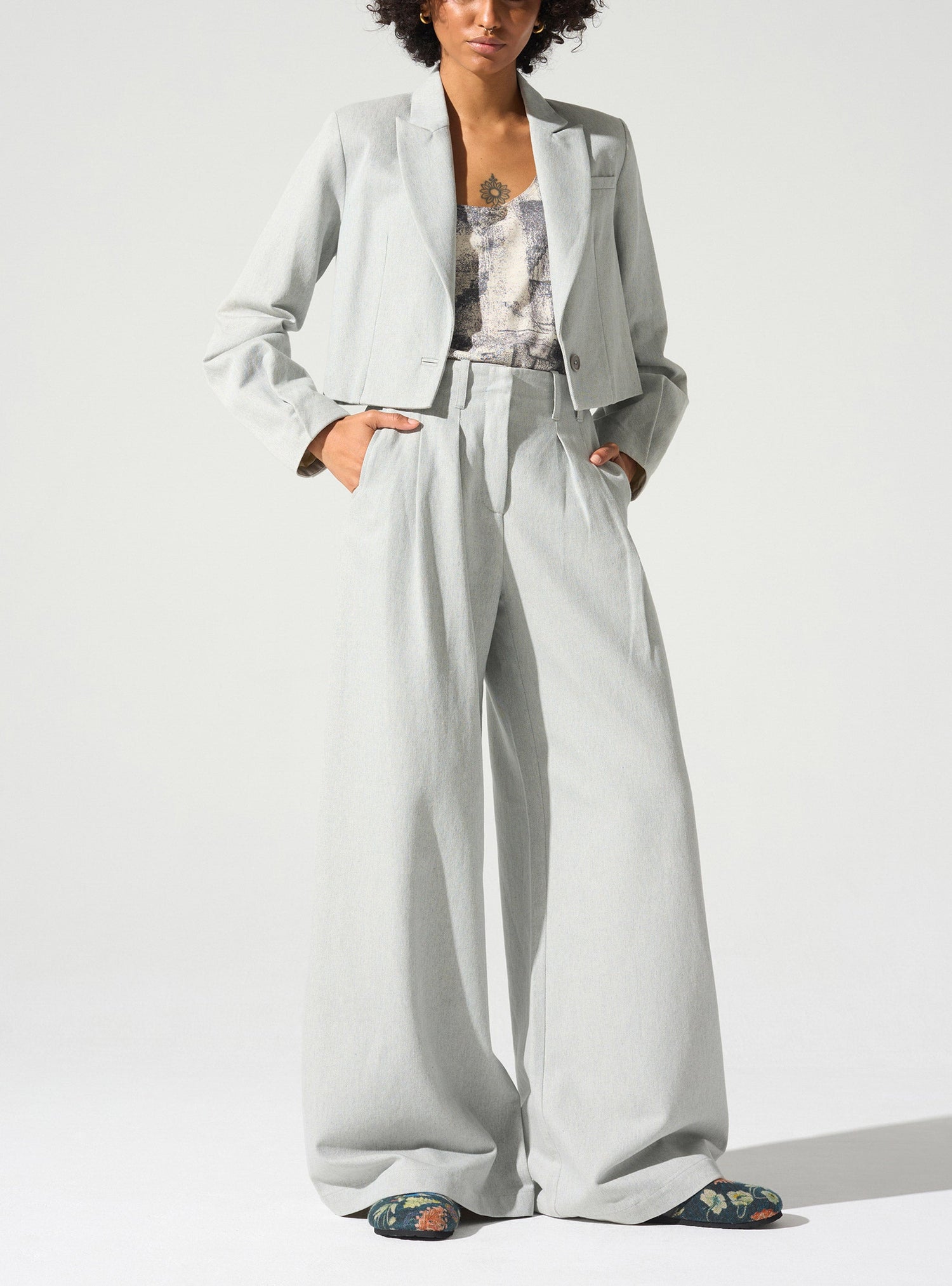 Veste tailleur courte Cotélac 