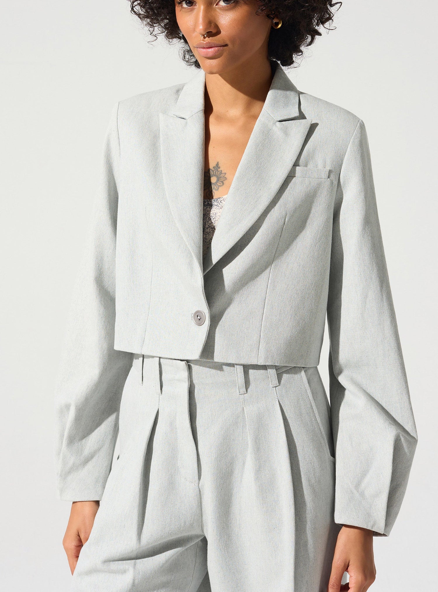 Veste tailleur courte Cotélac 