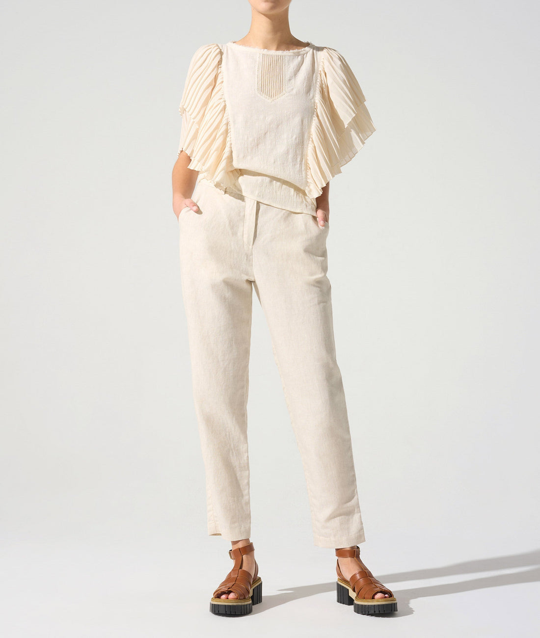 Pantalon droit Cotélac 