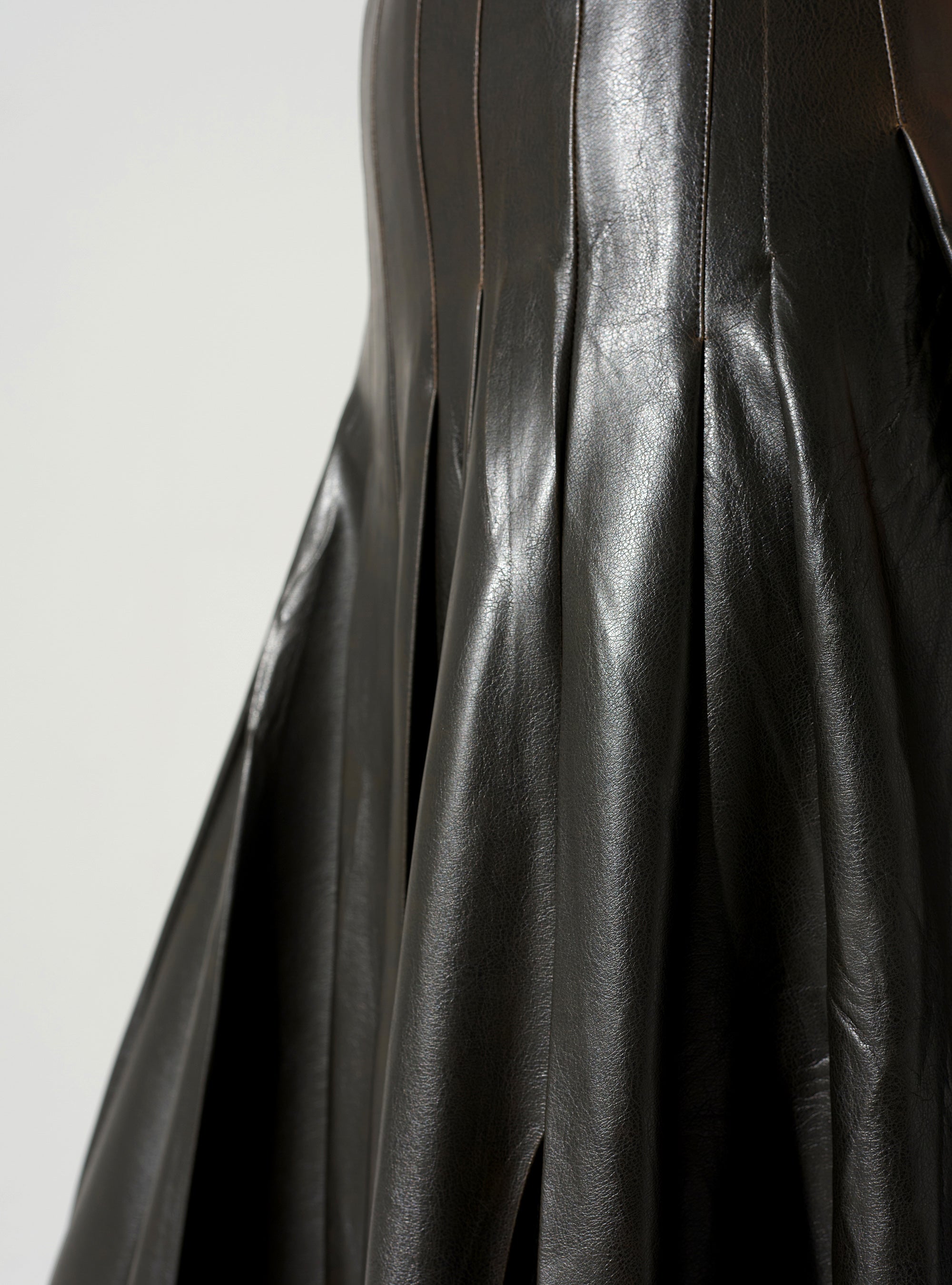 Jupe longue plissée