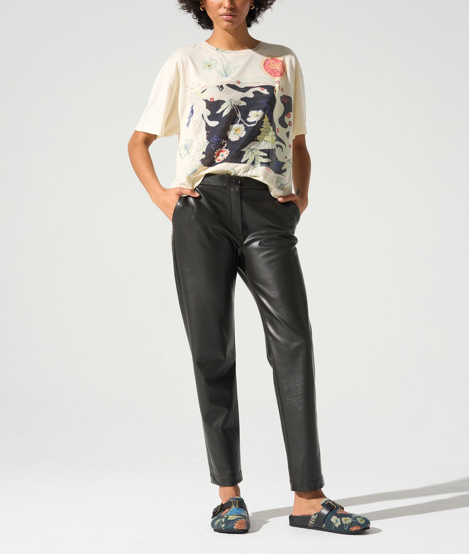 Pantalon droit 7/8 Cotélac 