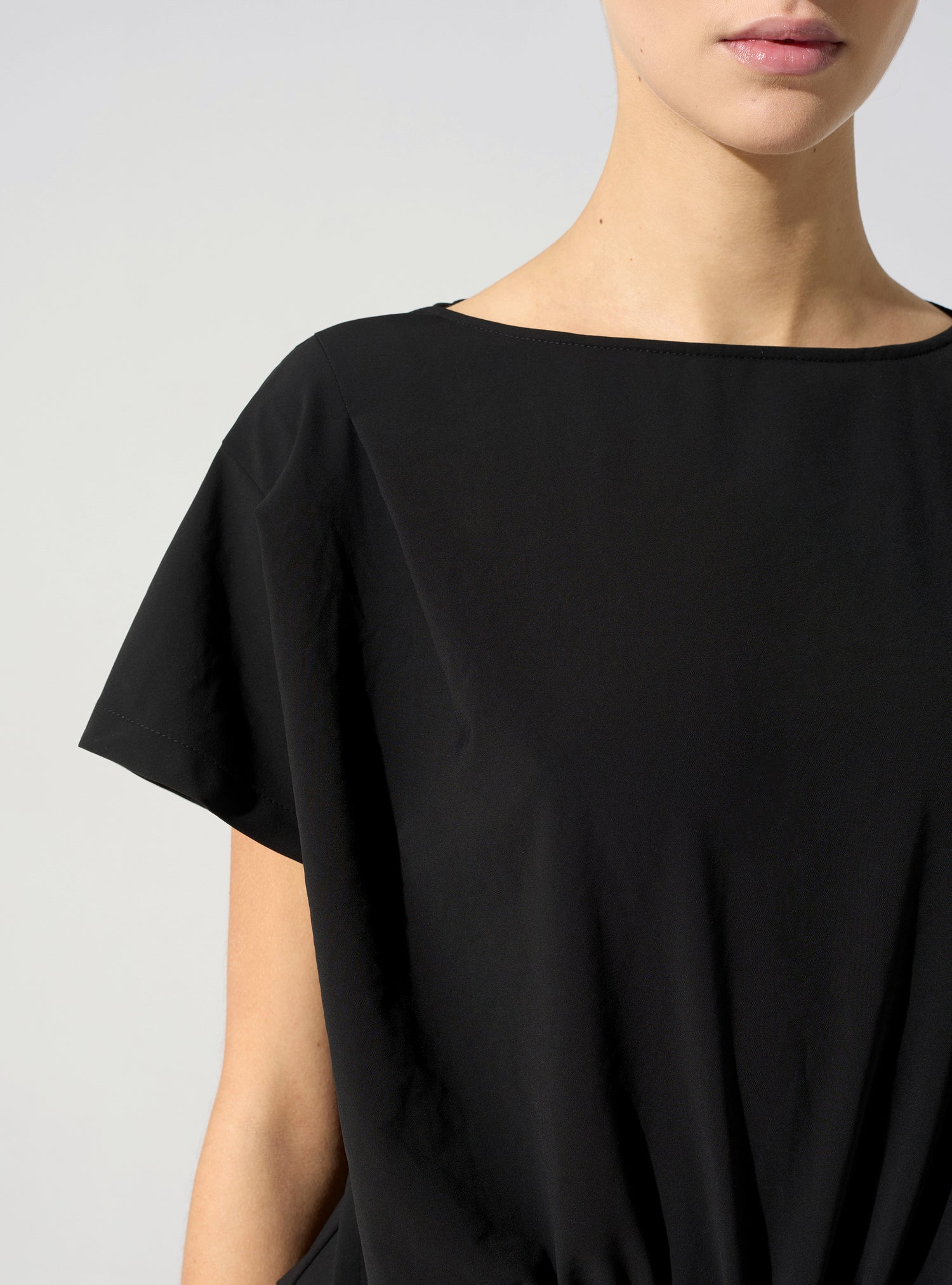 Robe manches courtes mi-mollets