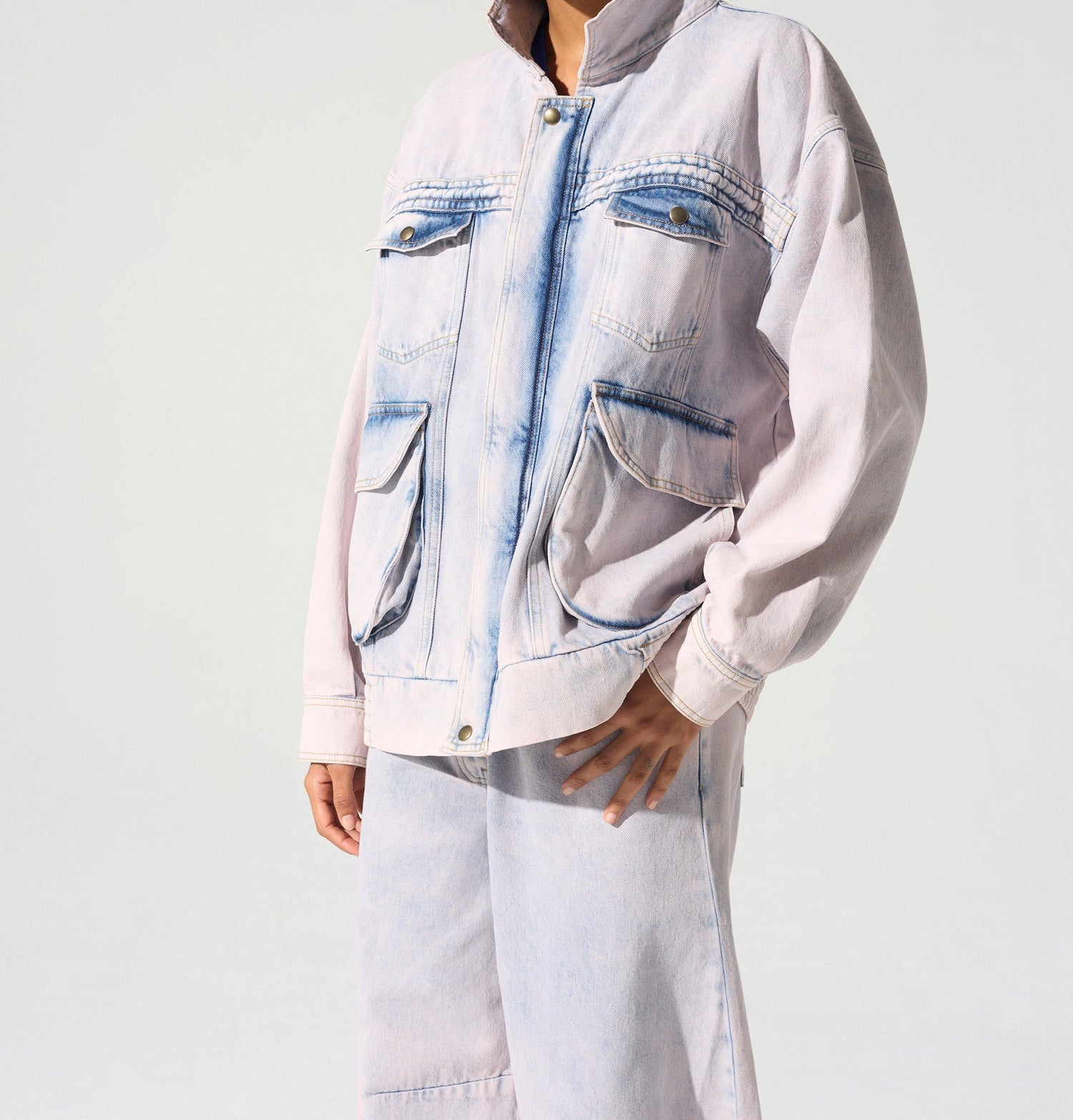 Blouson jean oversive Cotélac 
