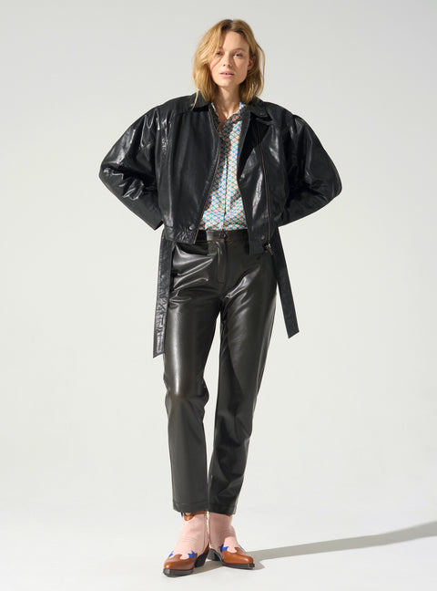 Blouson en cuir