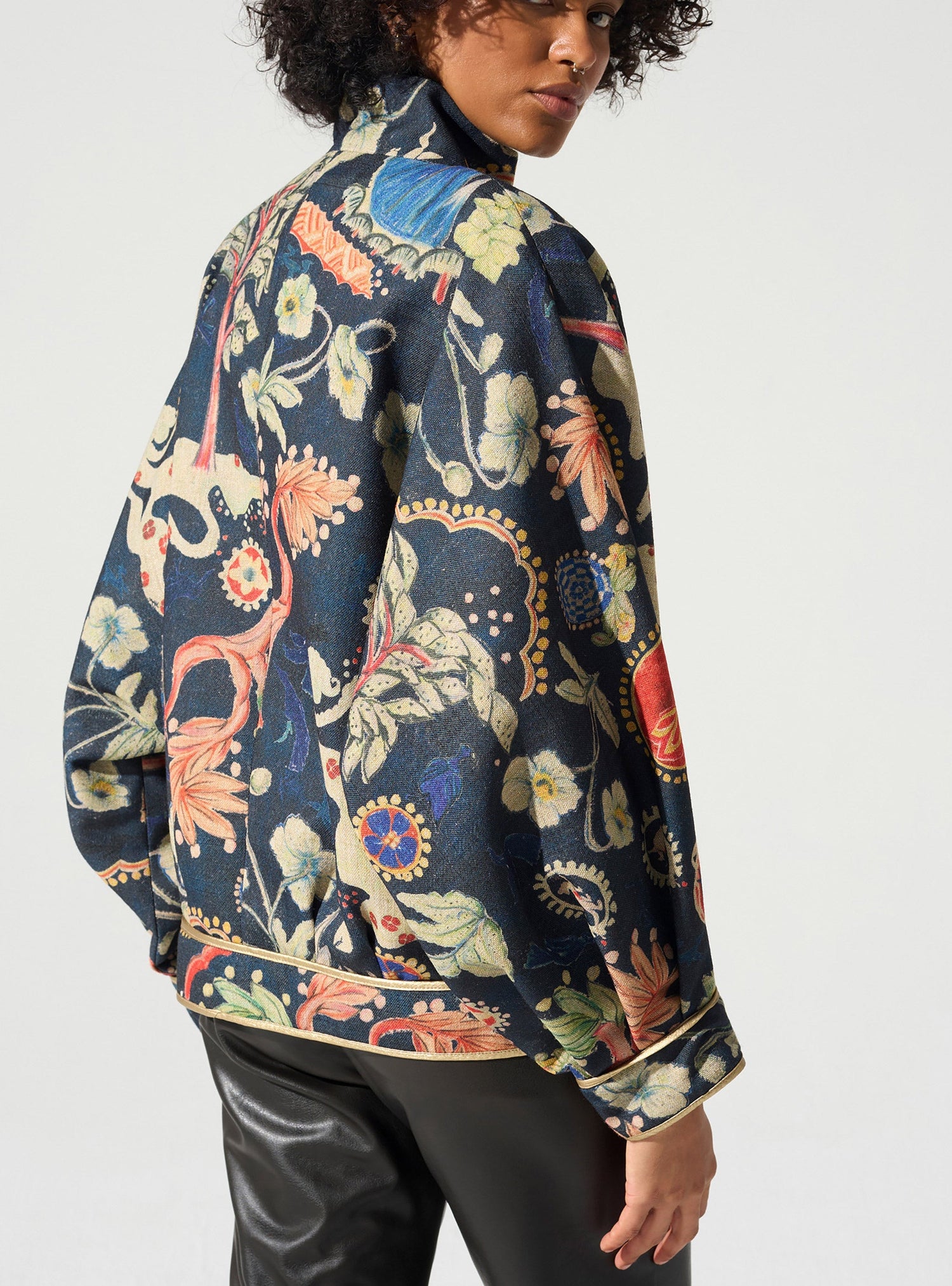 Blouson oversize col montant Cotélac 
