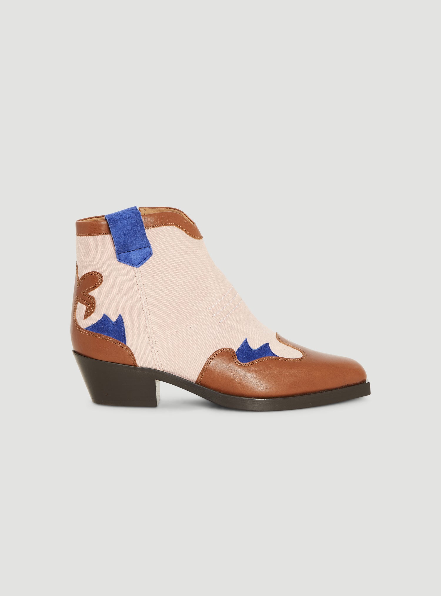 Bottines type Santiags