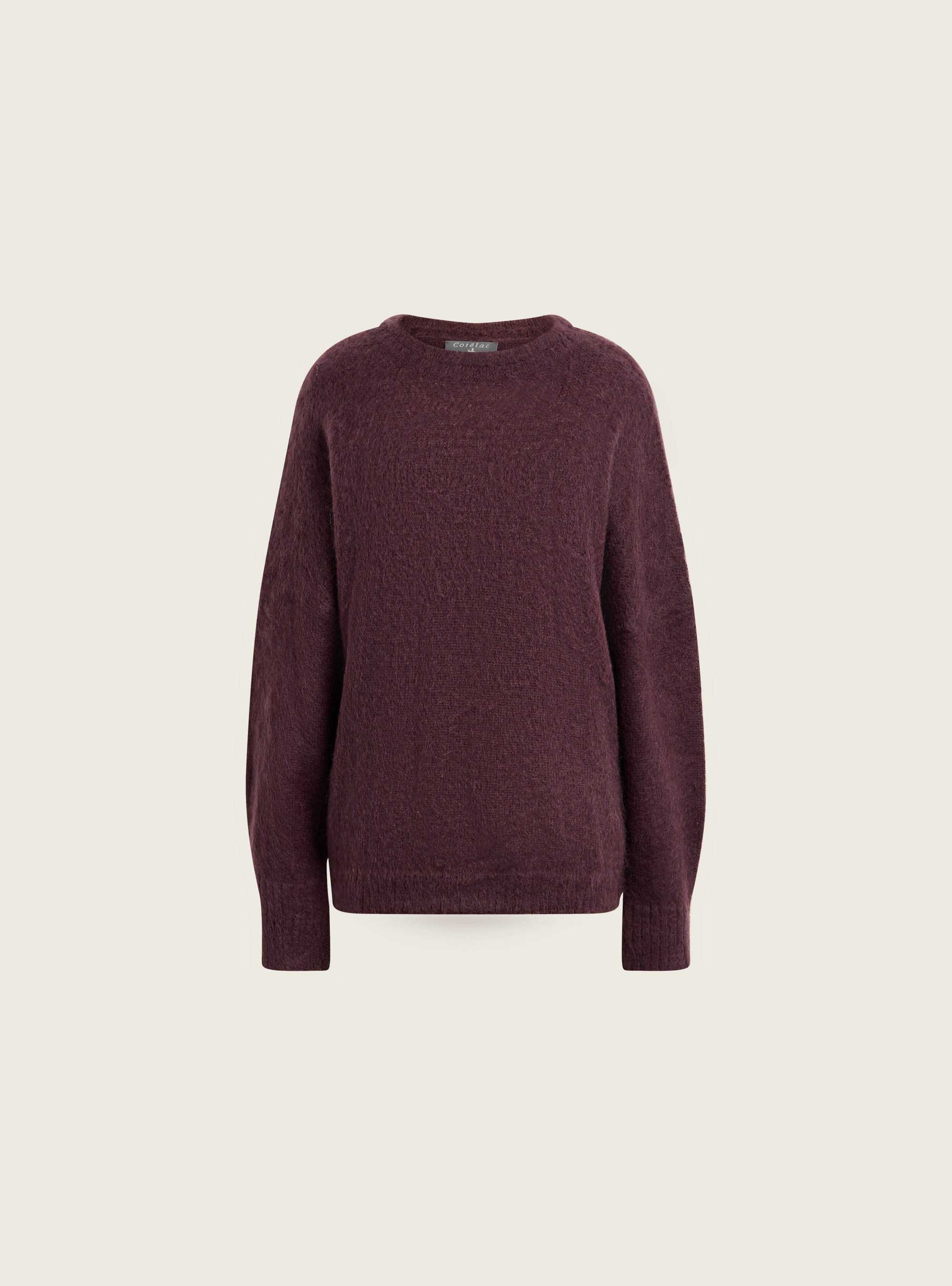 Pull en mohair brossé Cotélac 