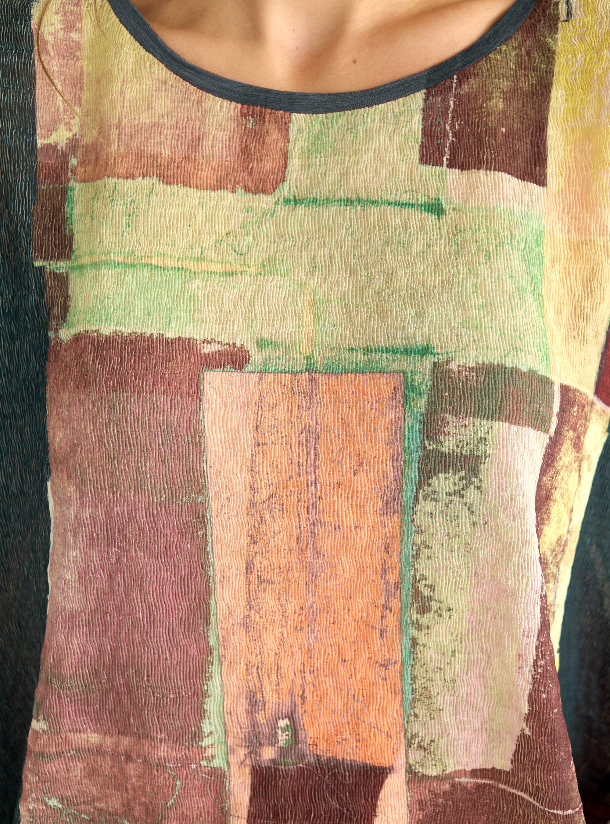 T-shirt bi-matière sublimé