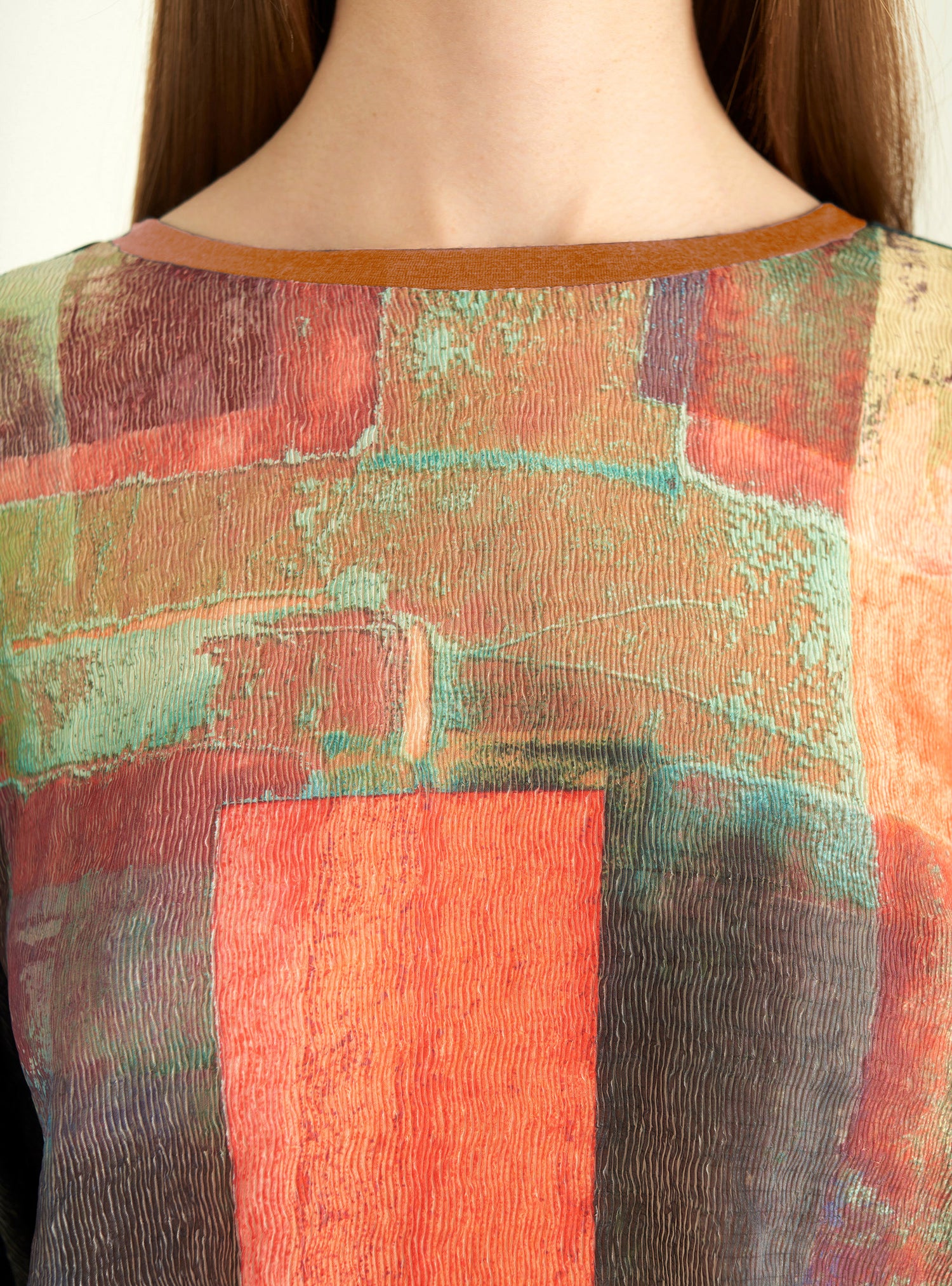 Sublimated two-material T-shirt