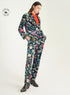 Veste blazer en maille velours
