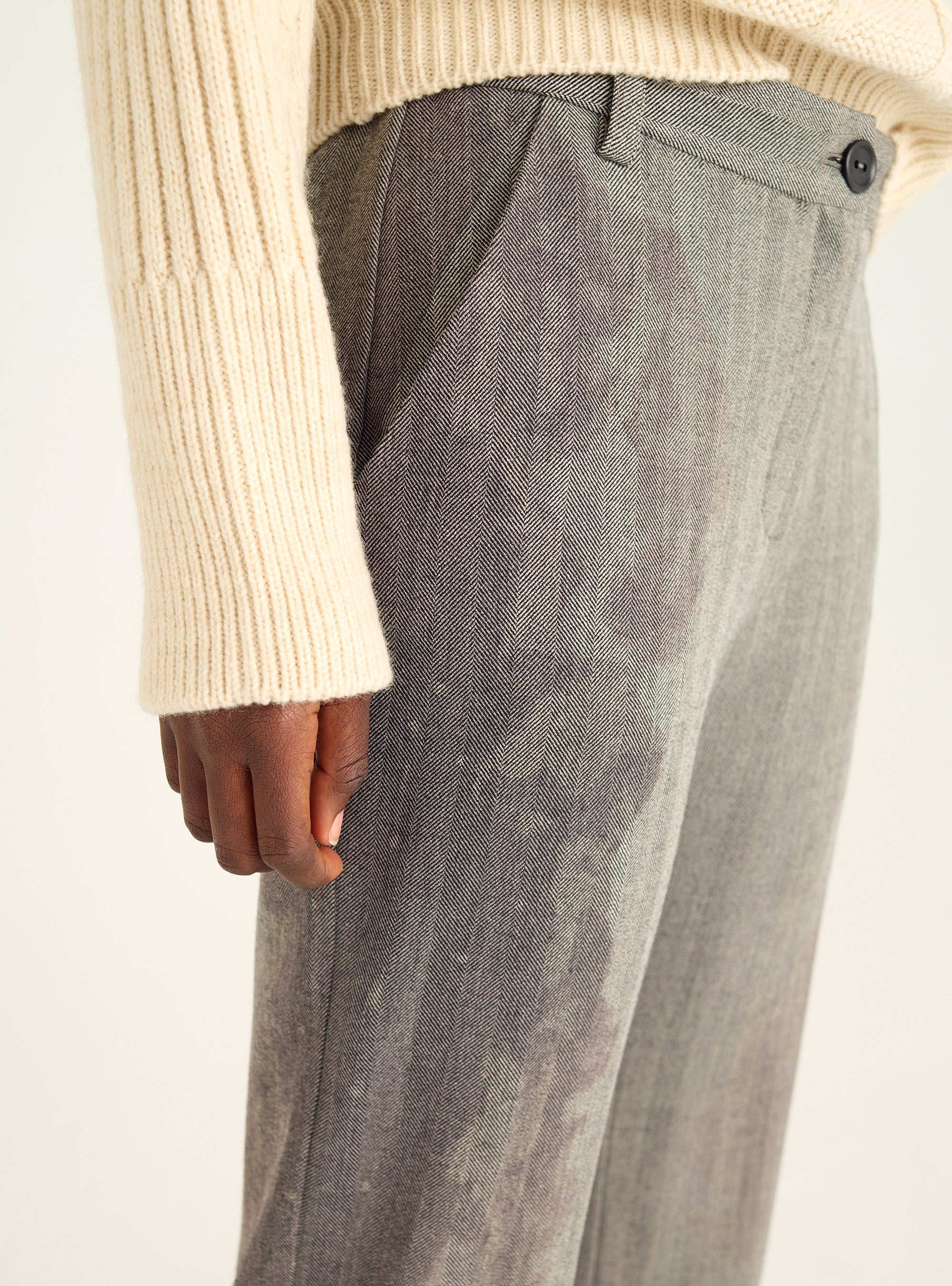 Pantalon droit flare