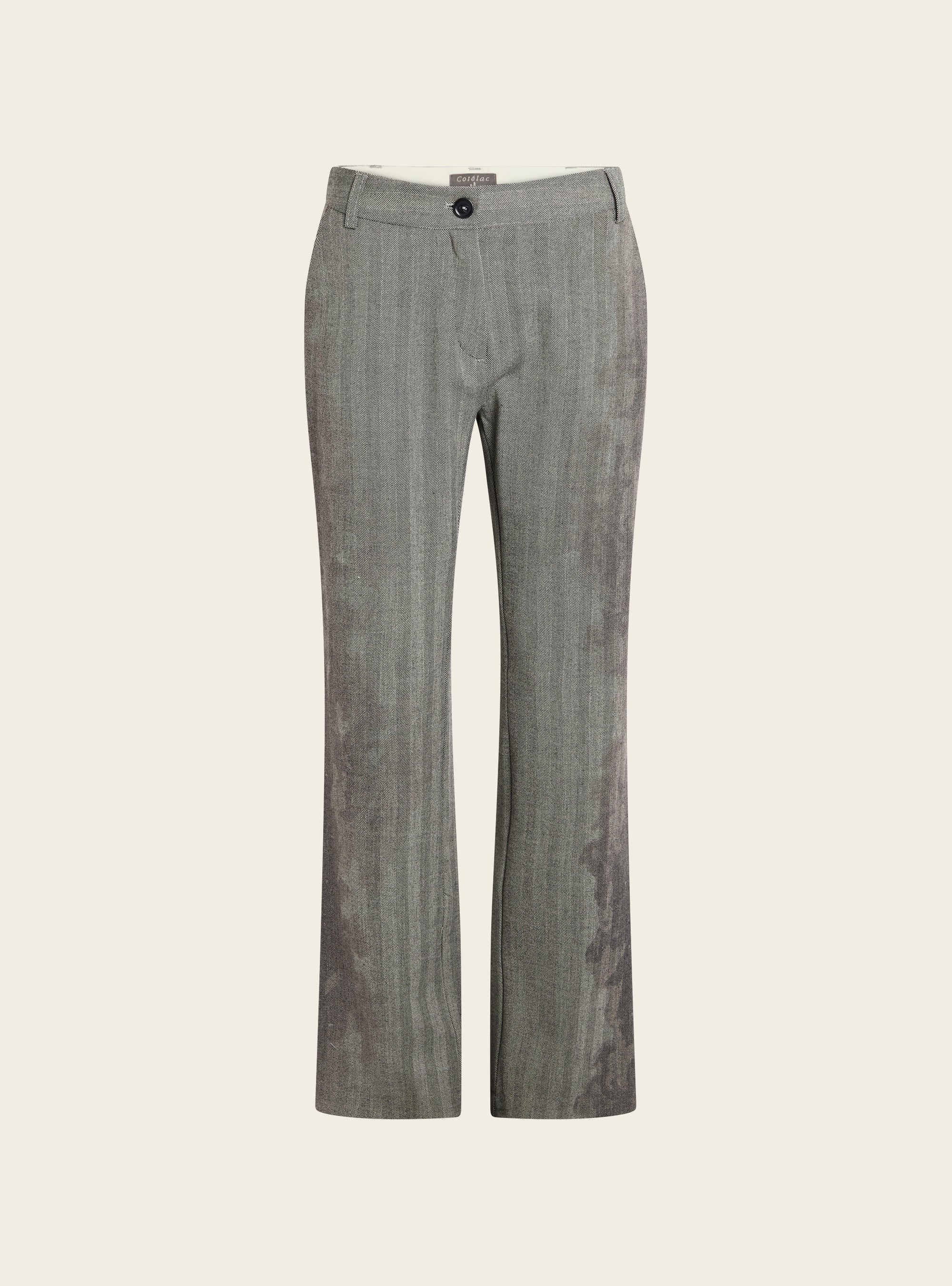 Pantalon droit flare Cotélac 