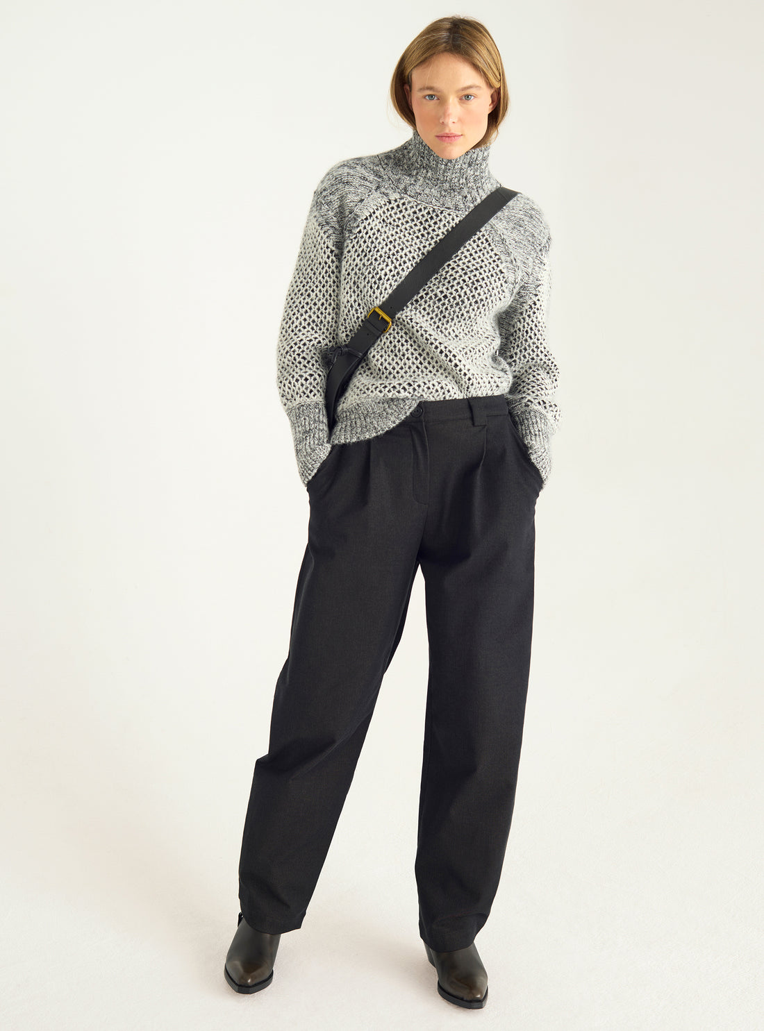 Barrel cut pants