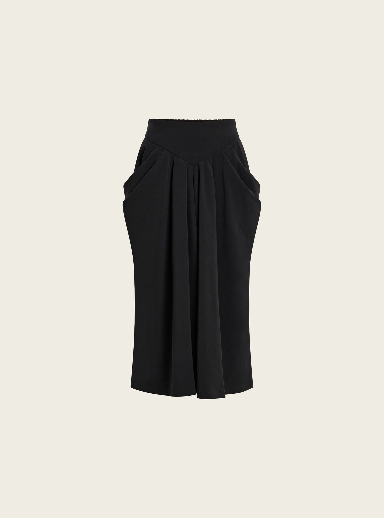 Jupe évasée en tissu technique Cotélac 
