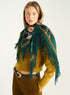 Exclusive “Bar Rock” printed wool scarf
