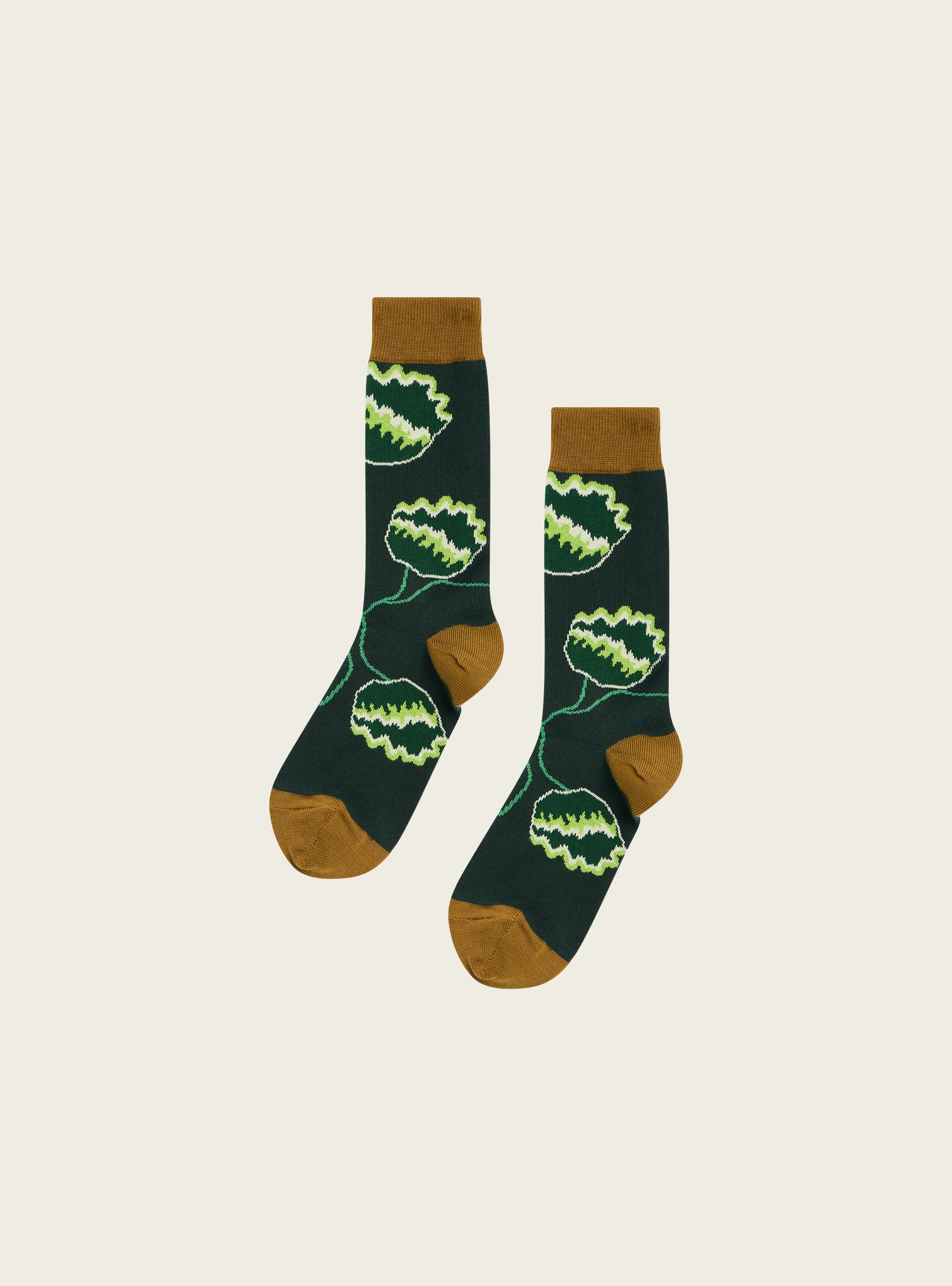 Chaussettes jacquard “Heart String”