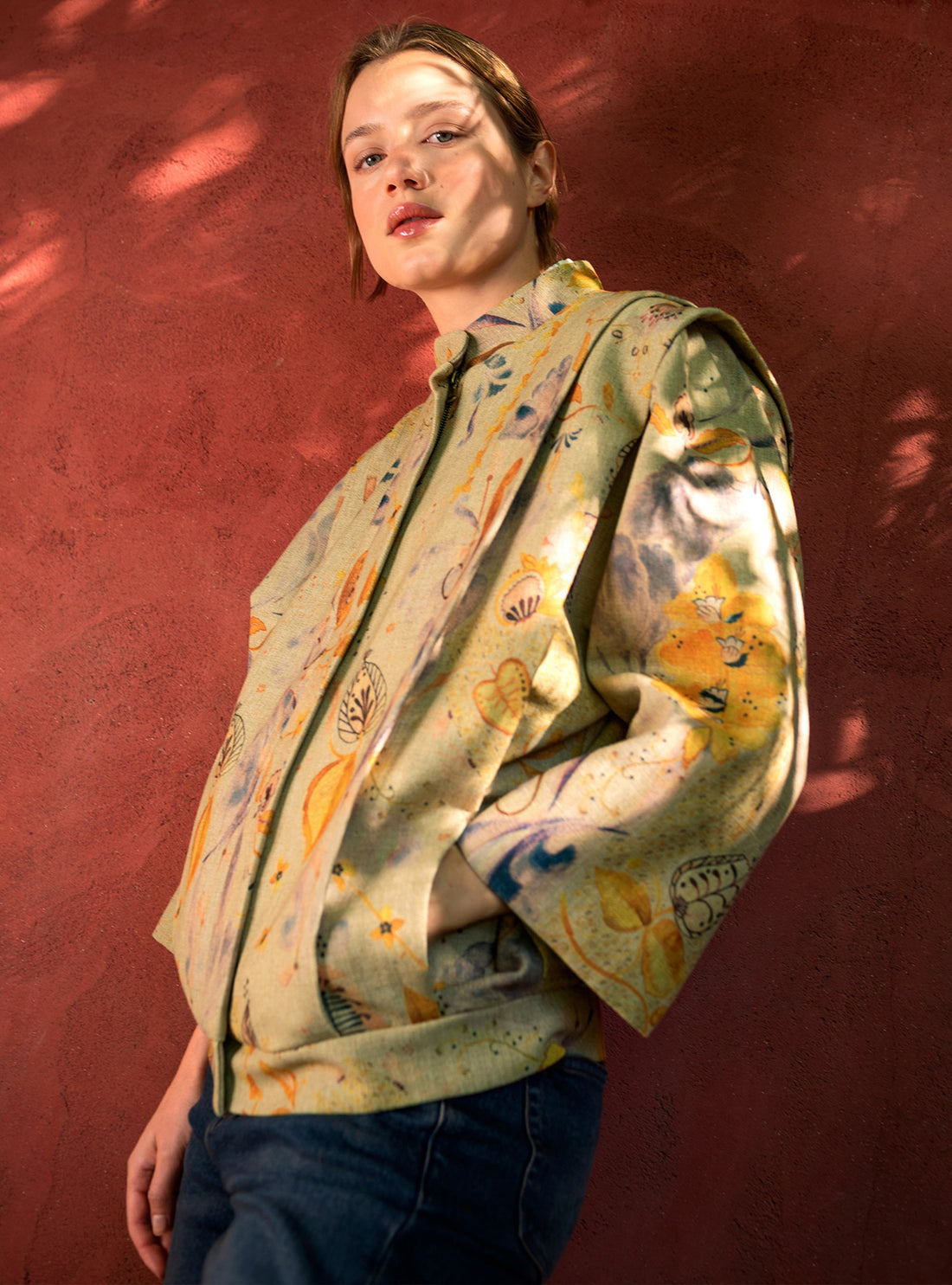 Blouson sublimé marron Cotélac 