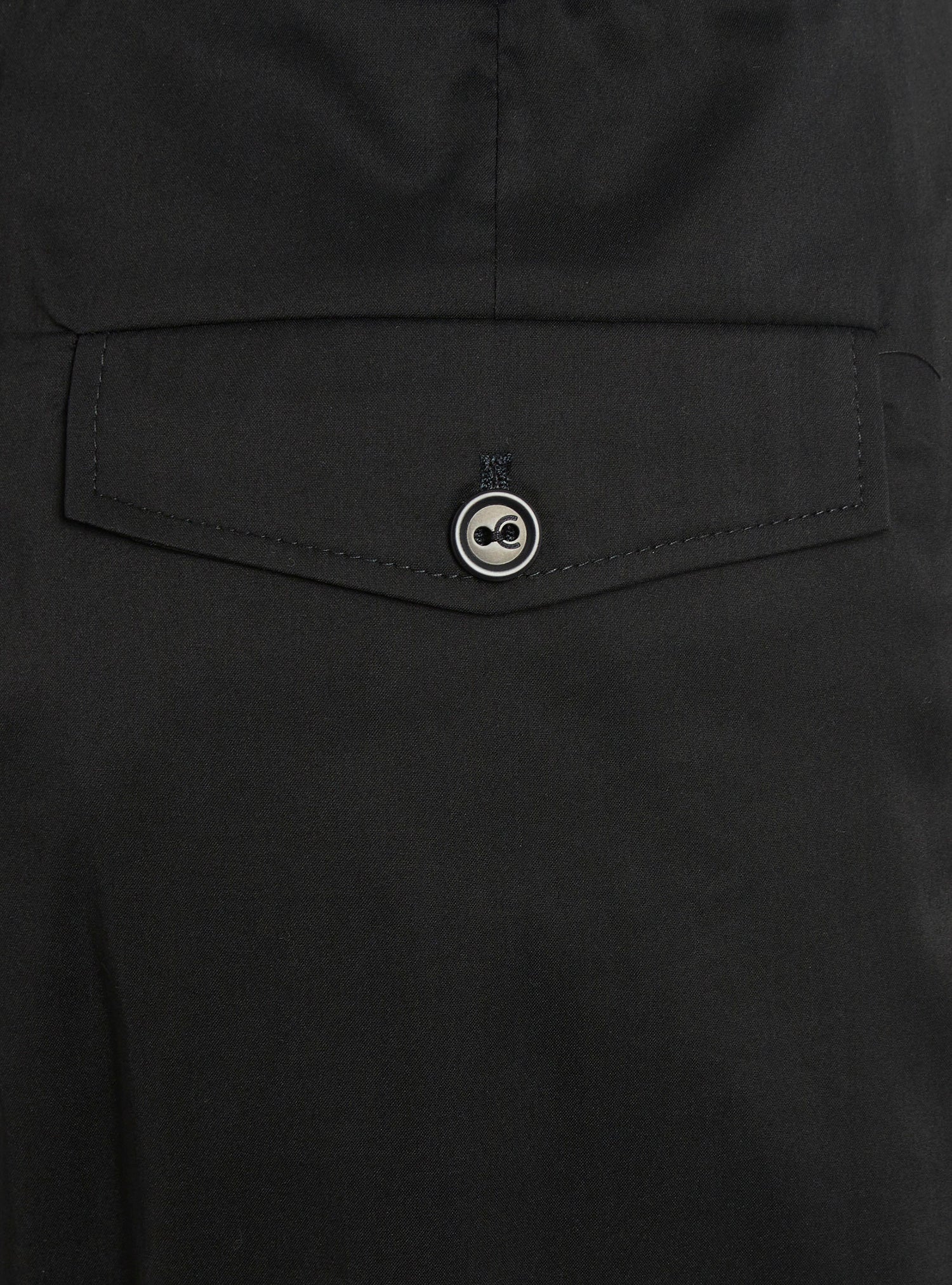 Pantalon large en matière mélangée noir Cotélac 