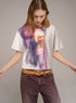 Tee-shirt manches courtes imprimé