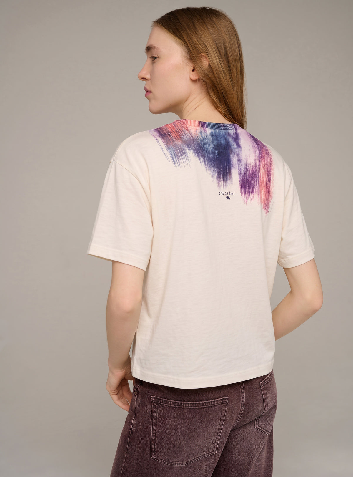 Tee-shirt manches courtes imprimé