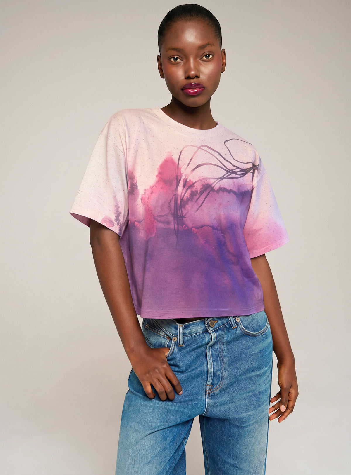Tee-shirt octobre rose x association HOPE