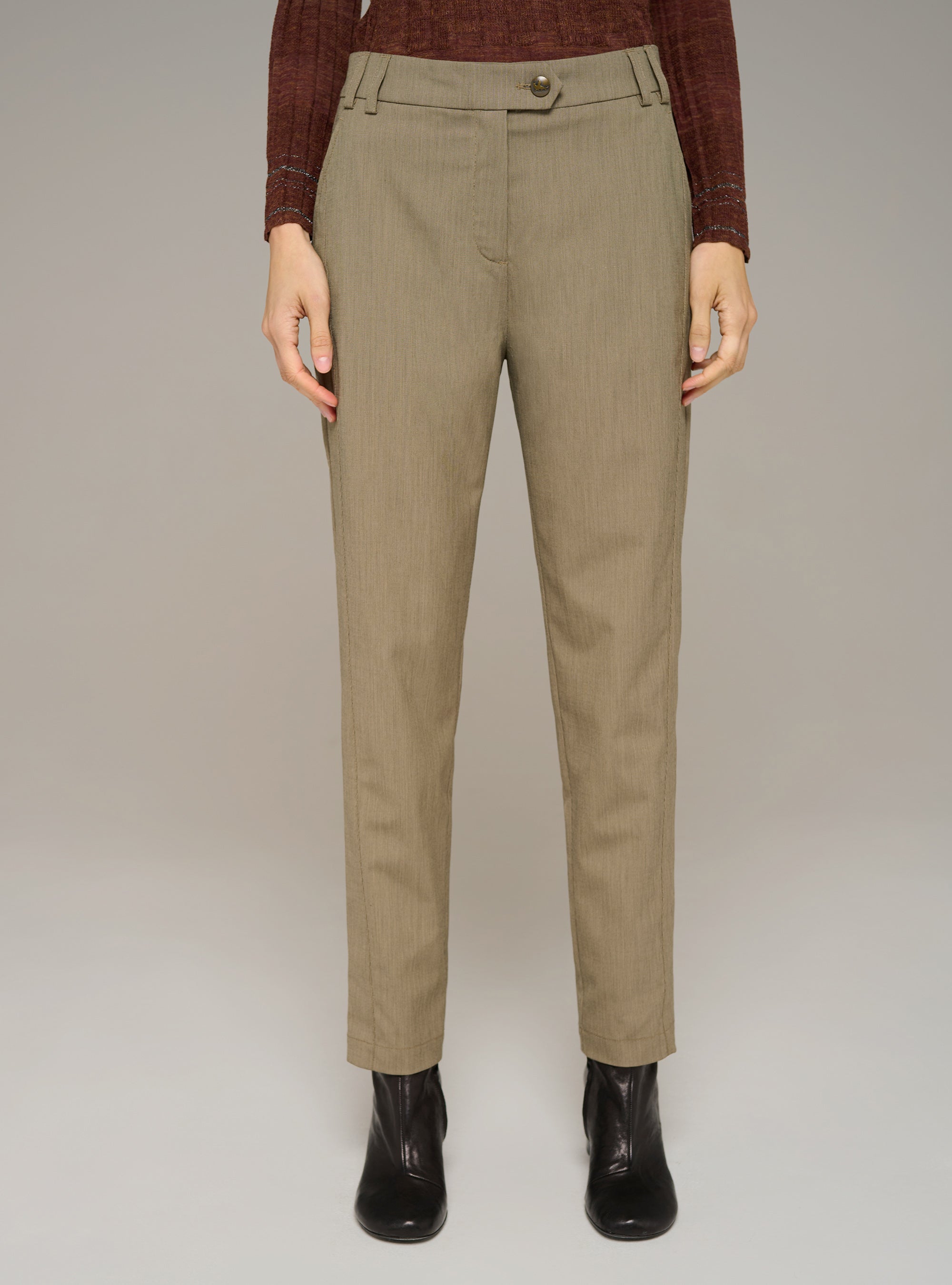 Cotélac pantalon droit à rayures