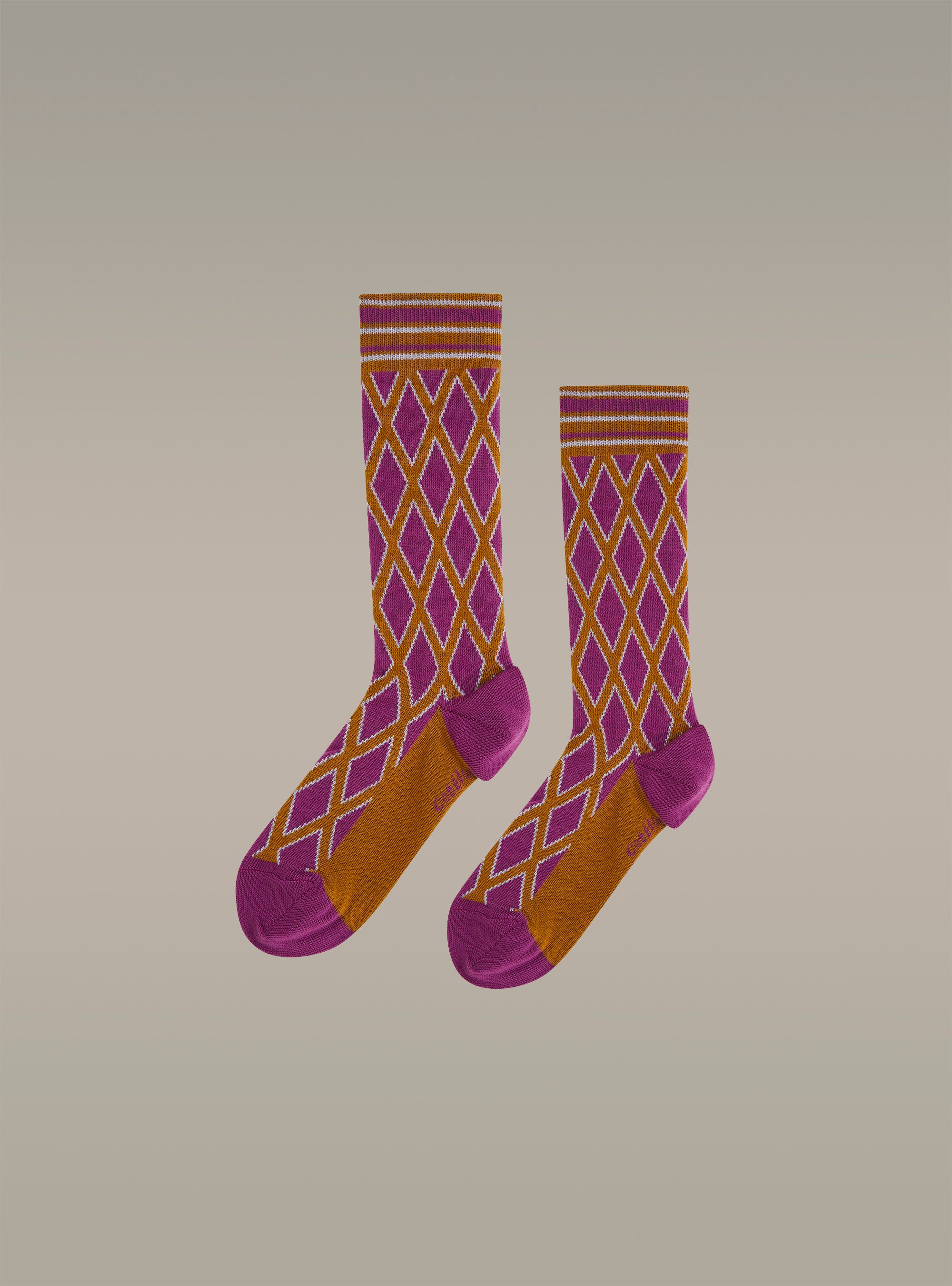 Chaussettes hautes imprimées