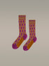Chaussettes hautes imprimées