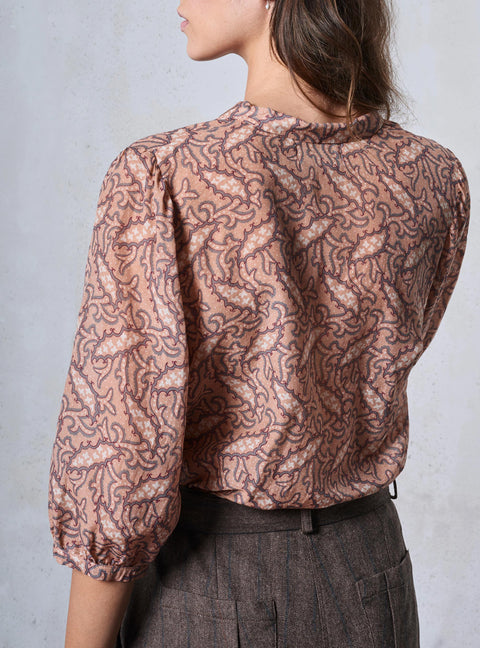Short Cotton/Silk Shirt