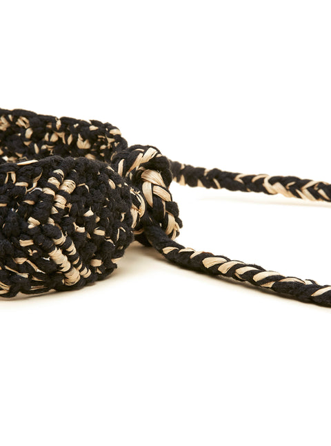 Raffia Waist Belt