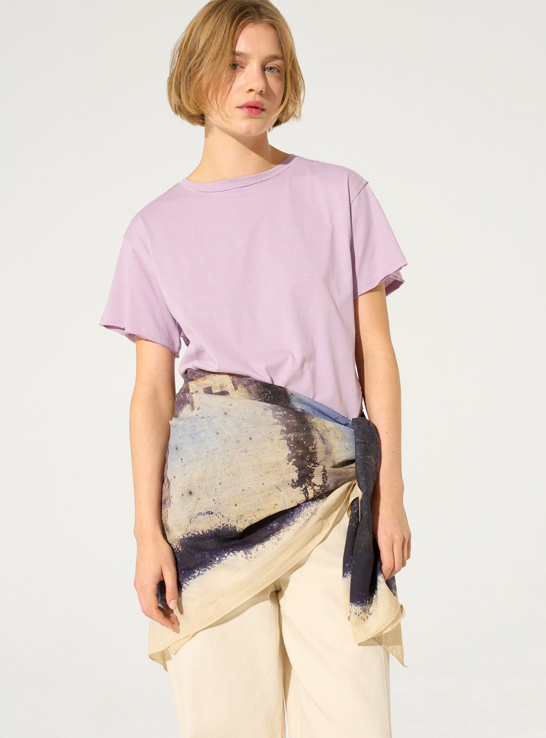 Foulard imprimé photographie – Cotélac x BnF Bibliothèque nationale de France