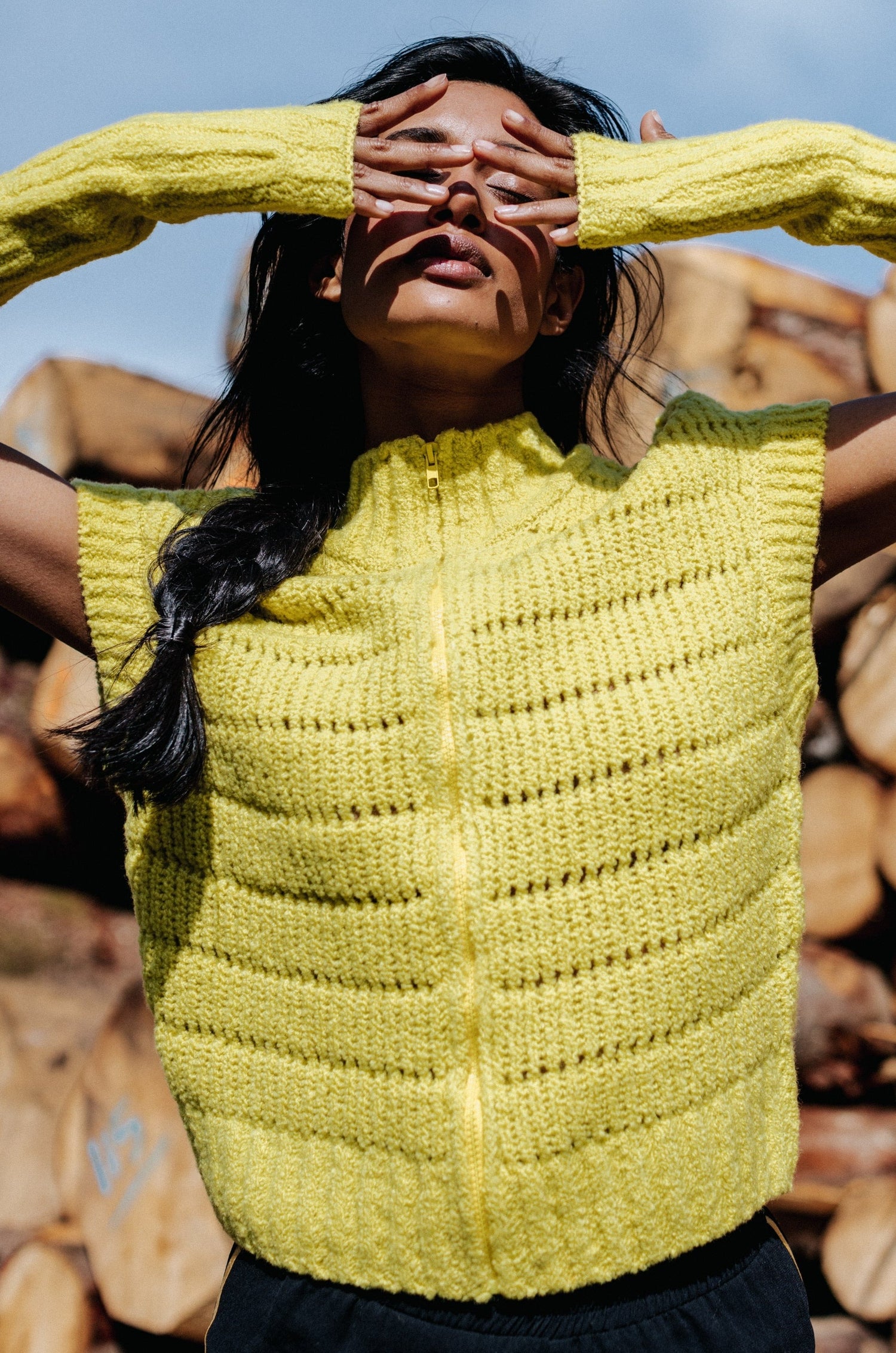 Cardigan Sans Manche