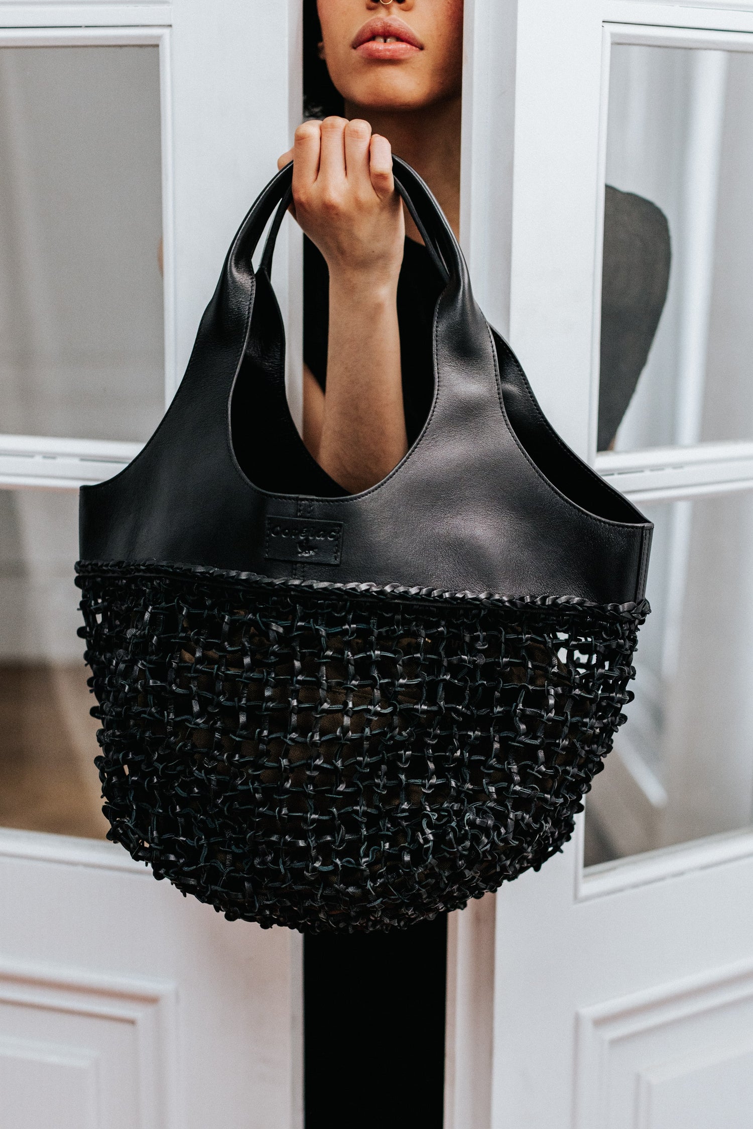 Mesh tote bag