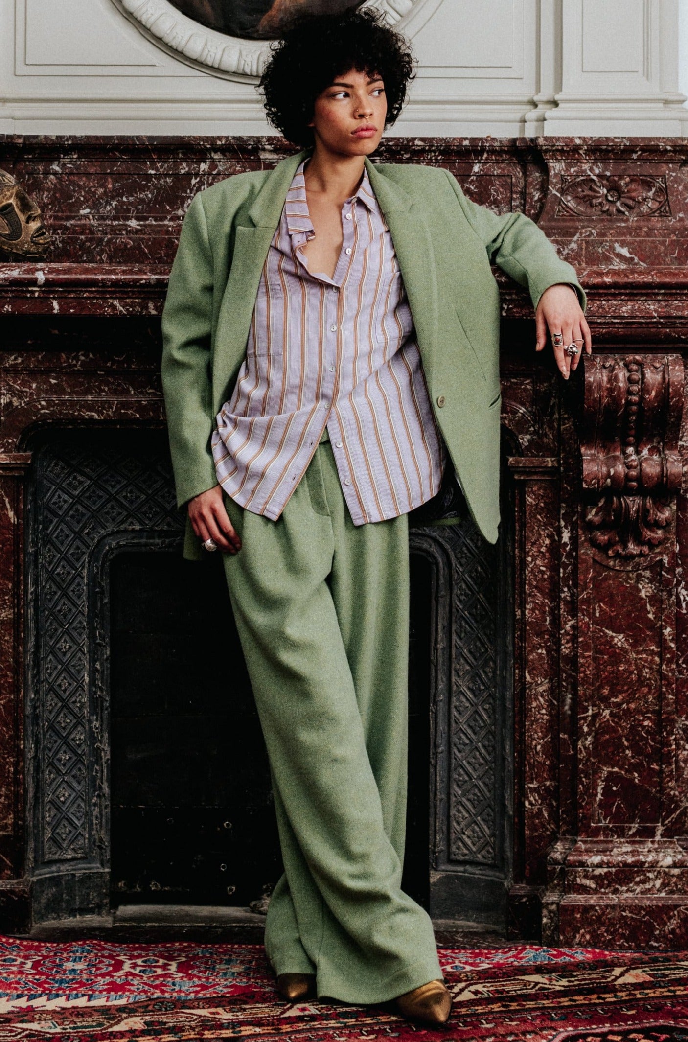 Pantalon Large